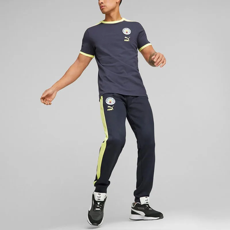 PUMA Regular T-Shirt Men's Dark Blue-3
