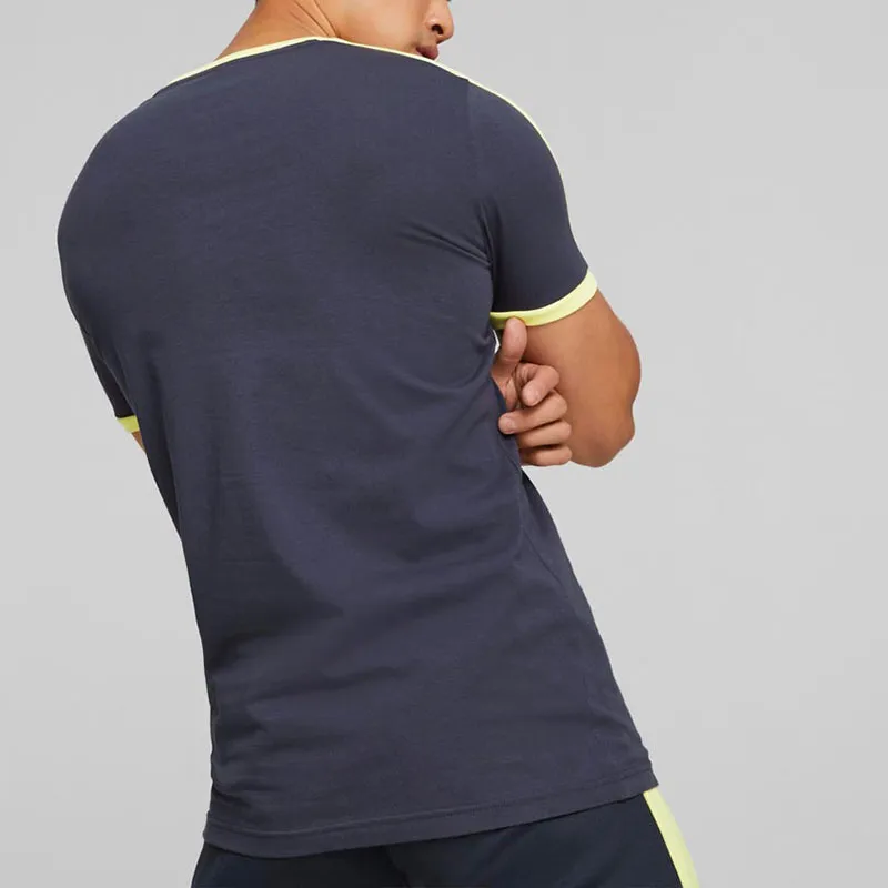 PUMA Regular T-Shirt Men's Dark Blue-5