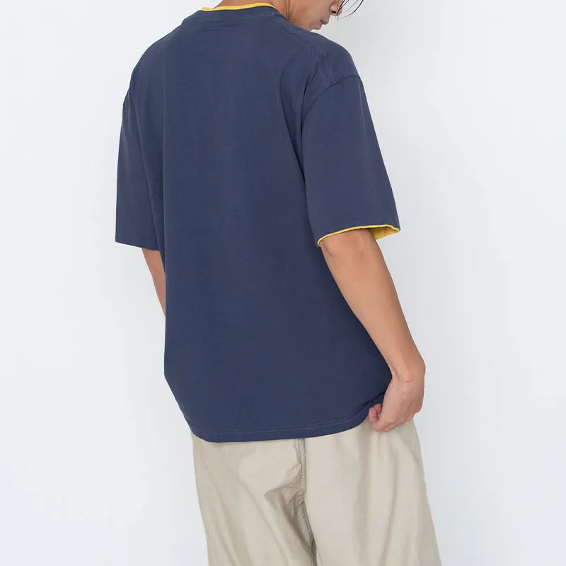 THE NORTH FACE PURPLE LABEL T Shirt Unisex Vintage Marine Blue-3