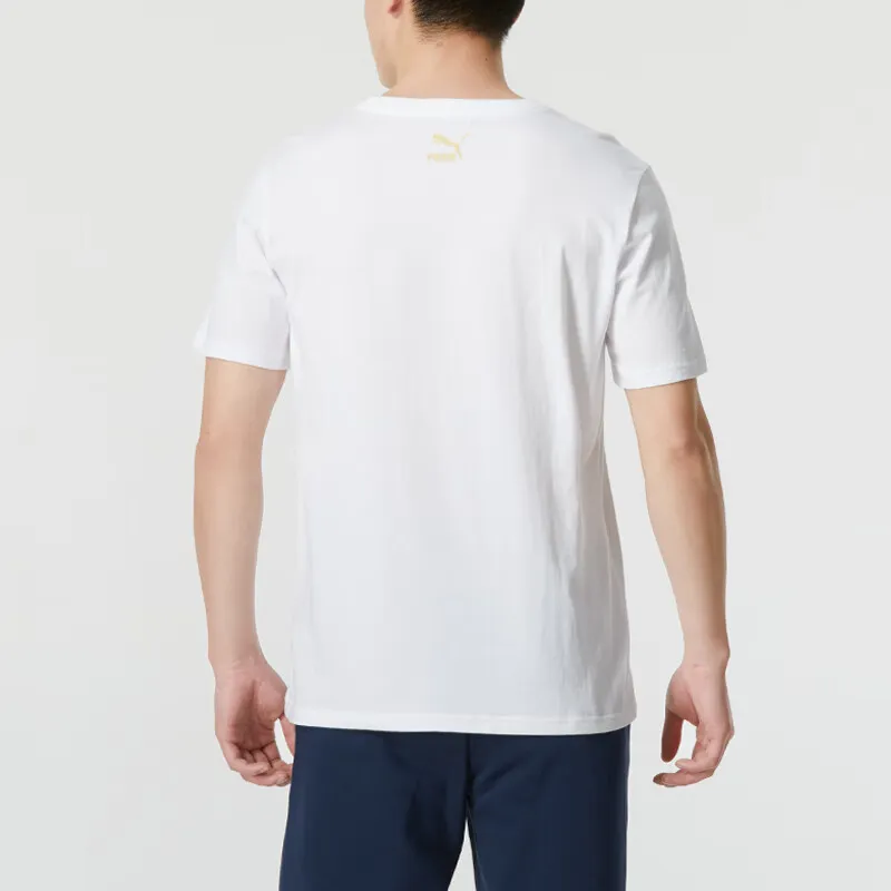 PUMA T Shirts Unisex White-2