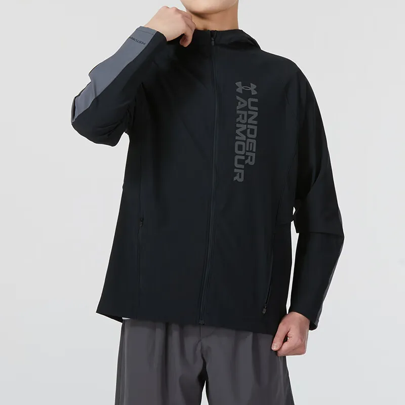 Under Armor UA Men's Hooded Jacket Black-2