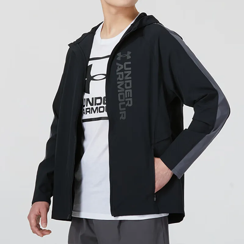 Under Armor UA Men's Hooded Jacket Black-4