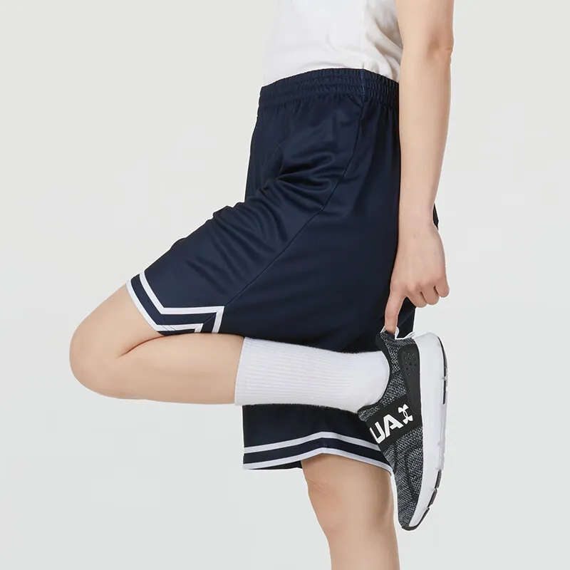 Under Armour SS24 Basketball Shorts Unisex Blue-4