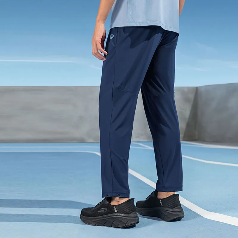Skechers Knitted Sweatpants Men's Marine Collegiate Blue-2