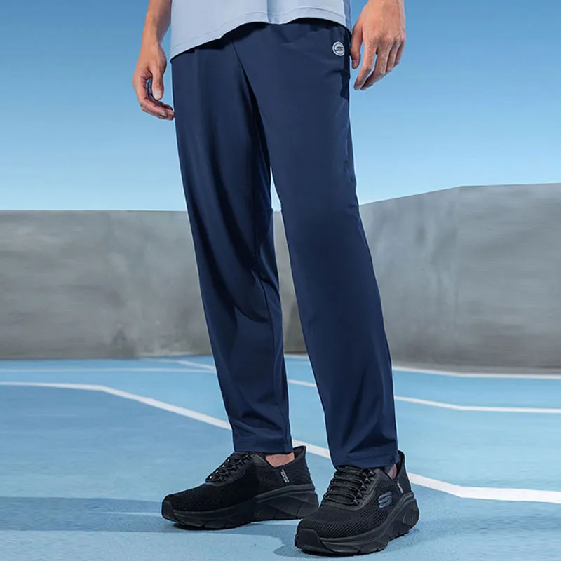 Skechers Knitted Sweatpants Men's Marine Collegiate Blue-1