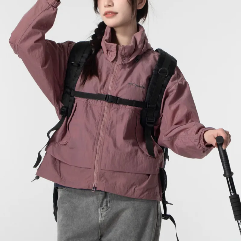 Columbia Jackets Coats Women's Red-4