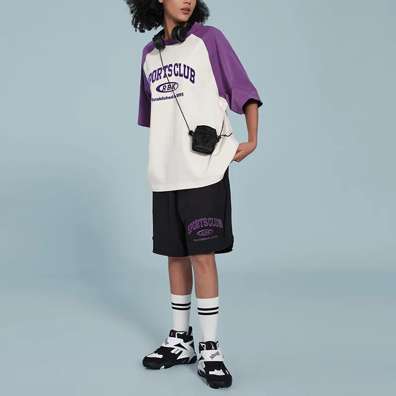 Reebok T Shirts Unisex Purple-2