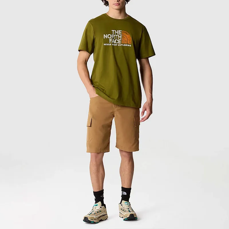 THE NORTH FACE RUST 2 T Shirt Men's Olive Green-2