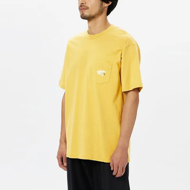 THE NORTH FACE T-Shirt Men's Muddy Yellow-5