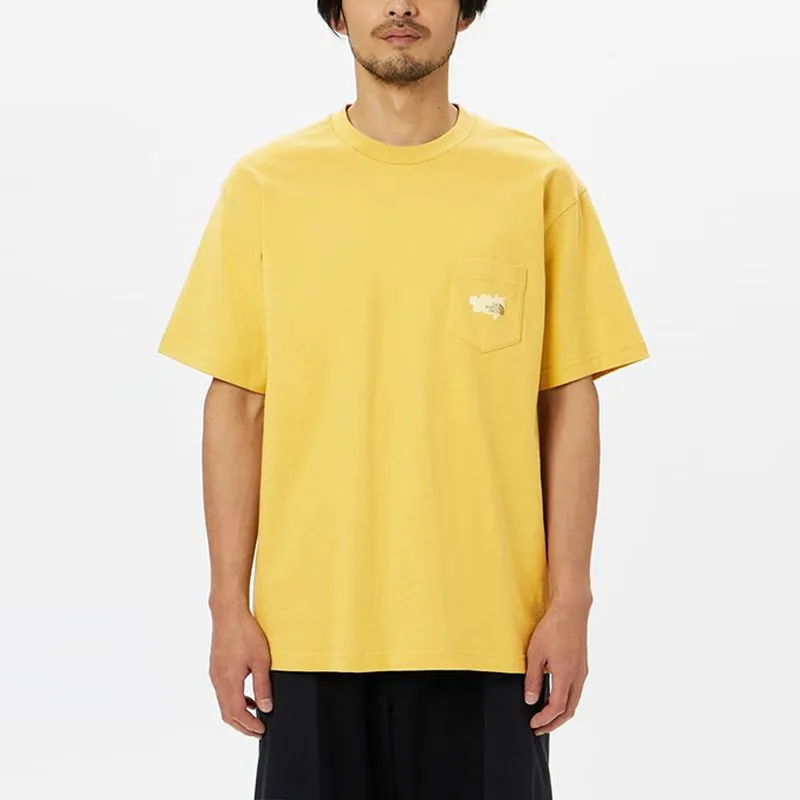 THE NORTH FACE T-Shirt Men's Muddy Yellow-3