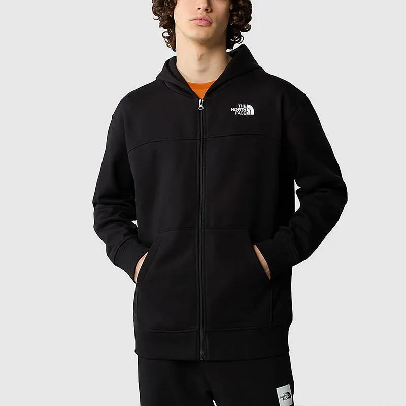 THE NORTH FACE ESSENTIAL FULL-ZIP HOODIE Sweatshirt Men's Black-2