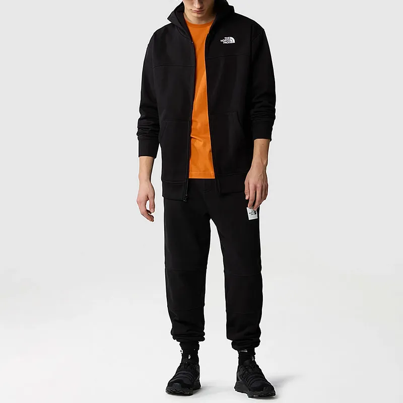 THE NORTH FACE ESSENTIAL FULL-ZIP HOODIE Sweatshirt Men's Black-4