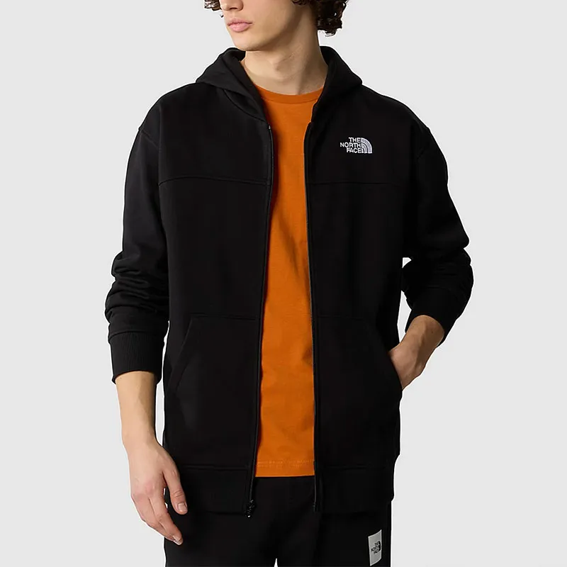 THE NORTH FACE ESSENTIAL FULL-ZIP HOODIE Sweatshirt Men's Black-3