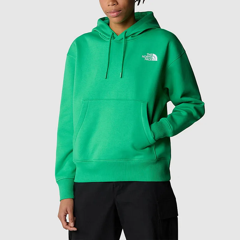 THE NORTH FACE ESSENTIAL HOODIE Sweatshirt Women's Green-2