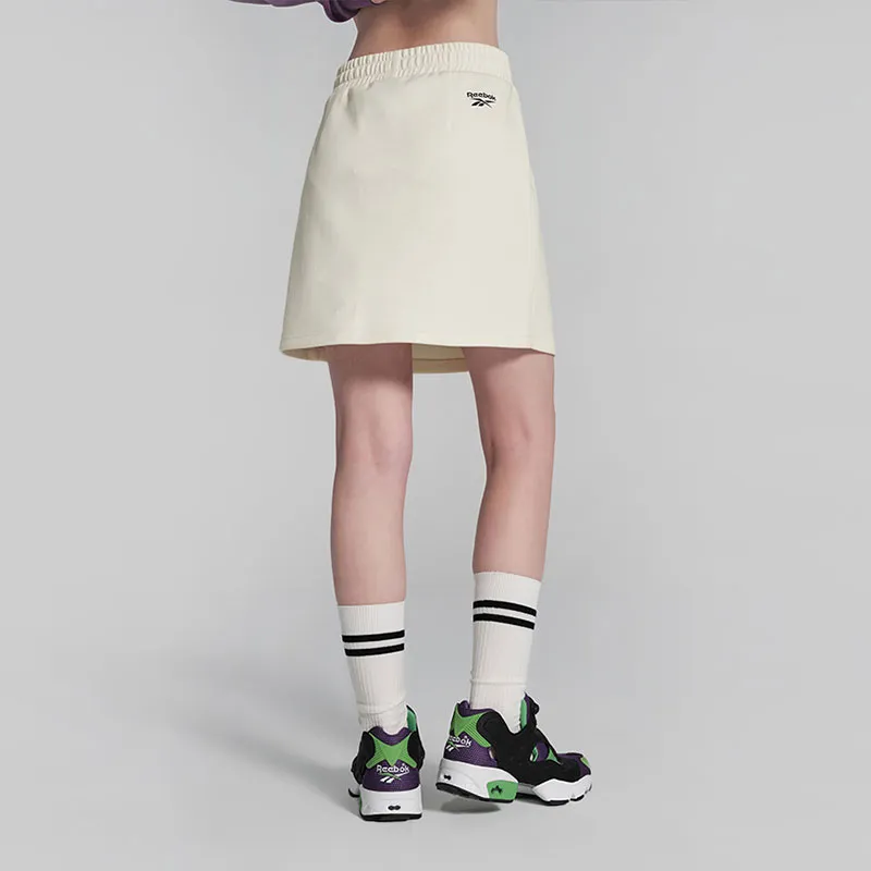 Reebok SS24 Casual Short Skirts Women's White-3