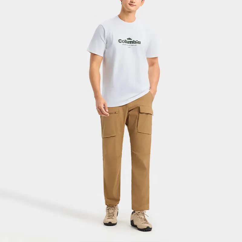 Columbia T Shirts Men White-2