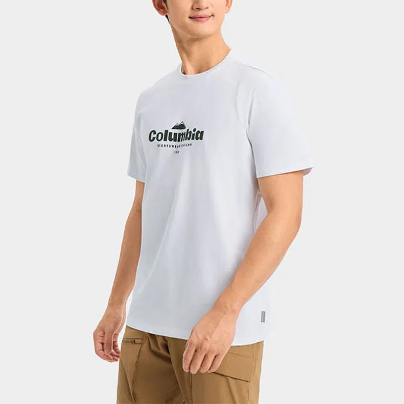 Columbia T Shirts Men White-3