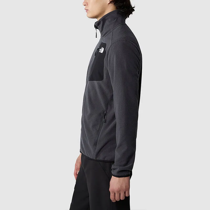 THE NORTH FACE EXPERIT GRID FLEECE JACKET Jackets & Coats Men's Asphalt Gray-6
