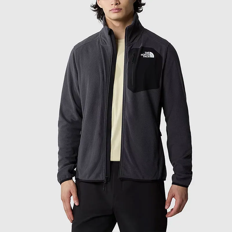 THE NORTH FACE EXPERIT GRID FLEECE JACKET Jackets & Coats Men's Asphalt Gray-3