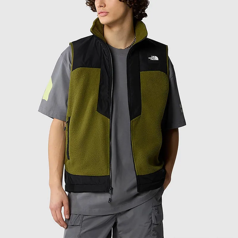 THE NORTH FACE FLEESKI Y2K GILET Vest Unisex Olive Green-3