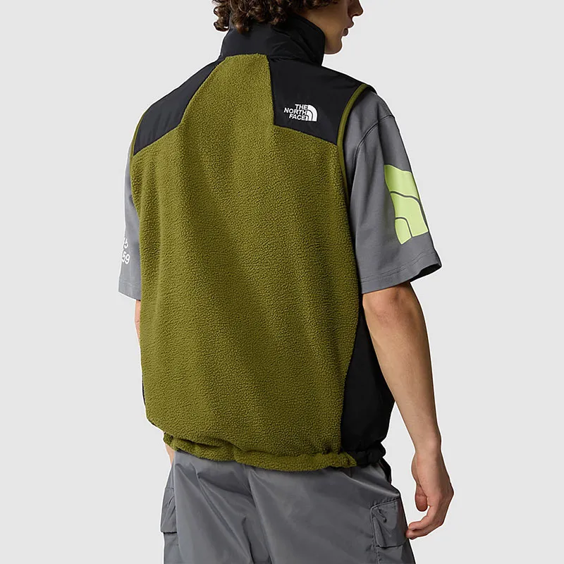 THE NORTH FACE FLEESKI Y2K GILET Vest Unisex Olive Green-5