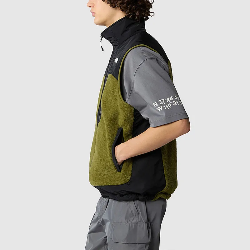 THE NORTH FACE FLEESKI Y2K GILET Vest Unisex Olive Green-6