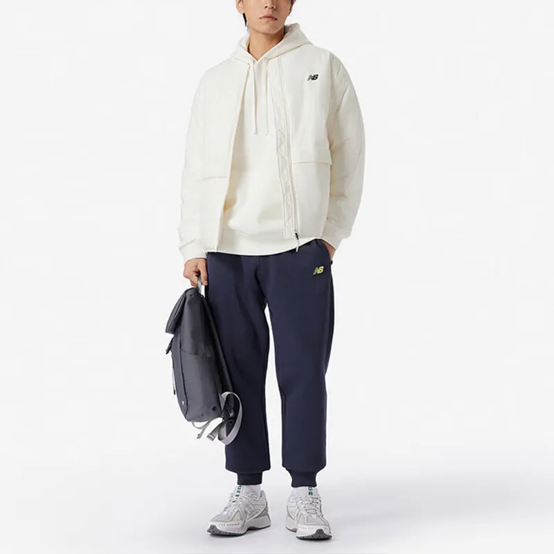 New Balance Puffer Jacket Men's White-3