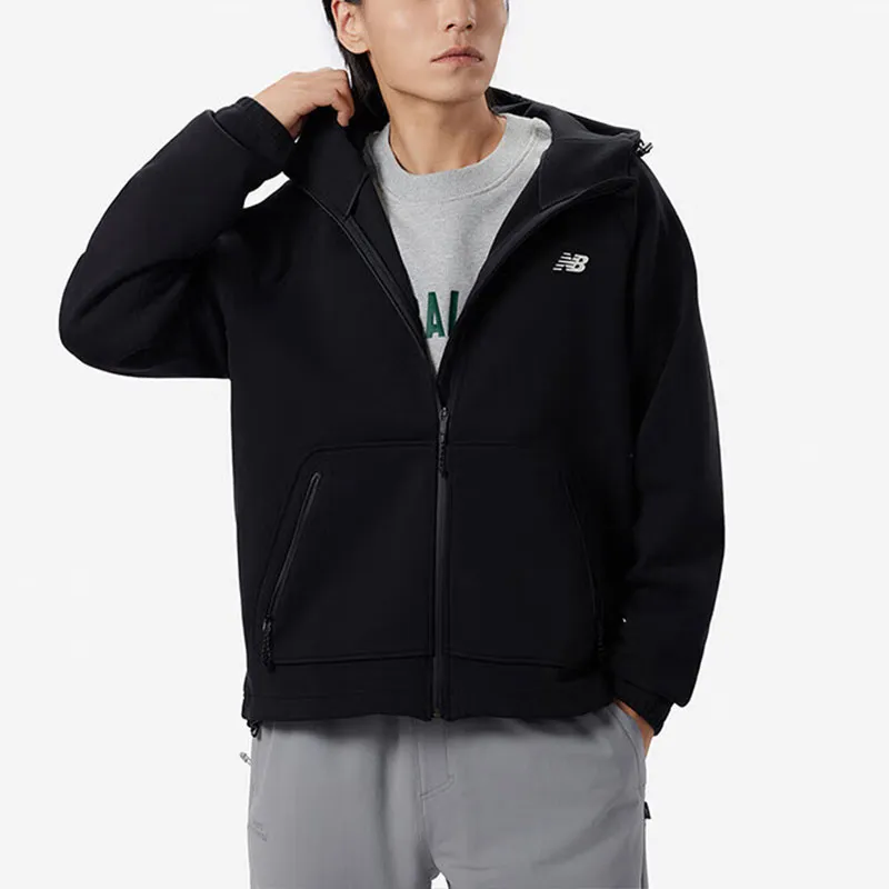 New Balance Jackets & Coats Men's Black-4