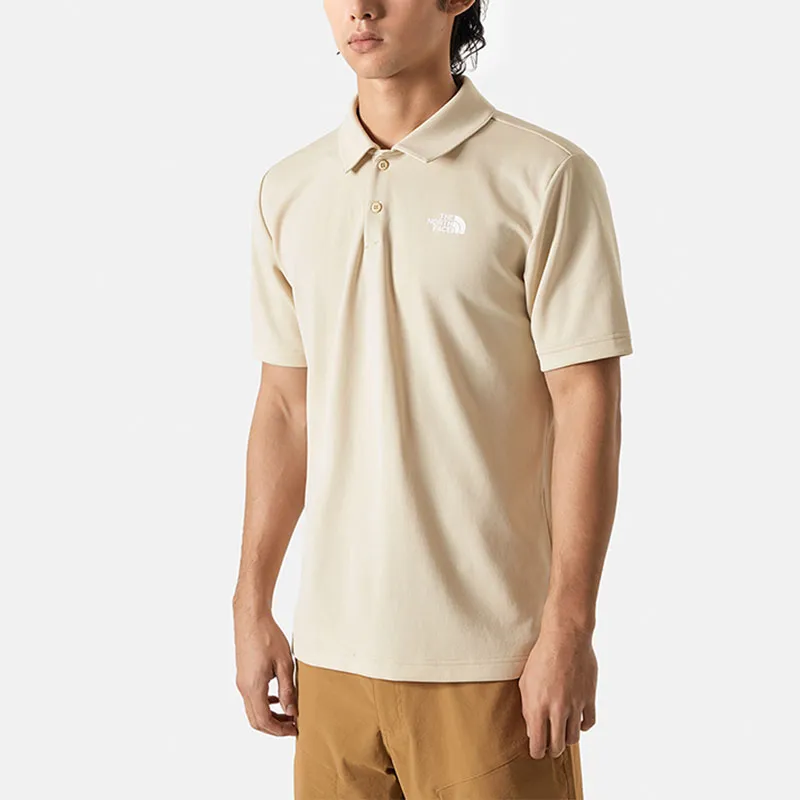 THE NORTH FACE Polo Shirt Men's Gravel Sand-2