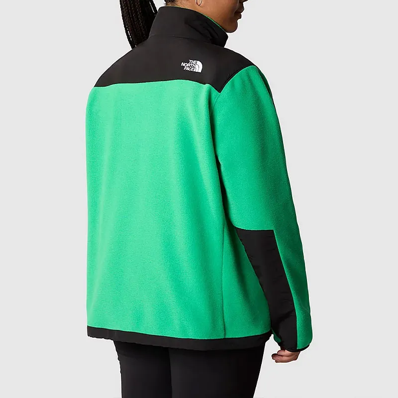 THE NORTH FACE PLUS SIZE DENALI JACKET Jackets Coats Women's Black/Green-4