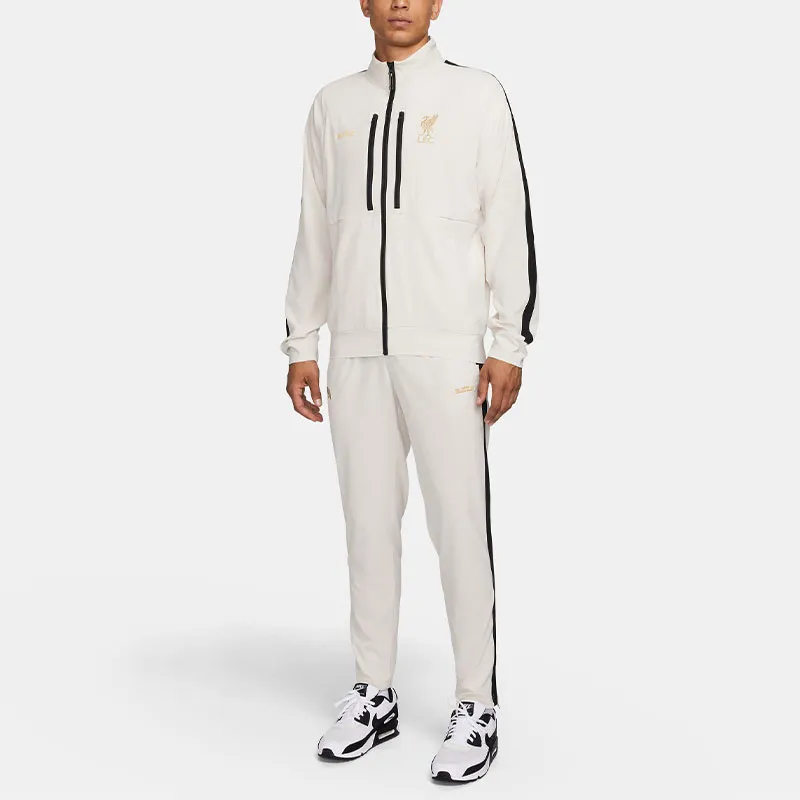 Nike DRI-FIT Basketball Suit Men's Light Earth Brown/Black/Pure Gold-2