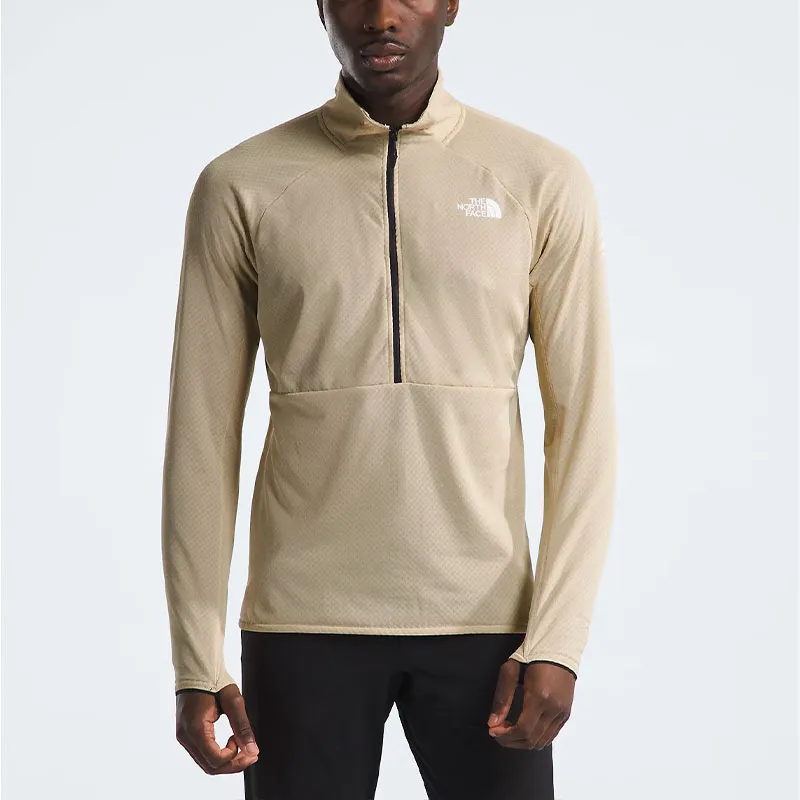 THE NORTH FACE Men’s Summit Series FUTUREFLEECE™ LT ½-Zip Sweatshirt Men's Gravel Stone Color-2