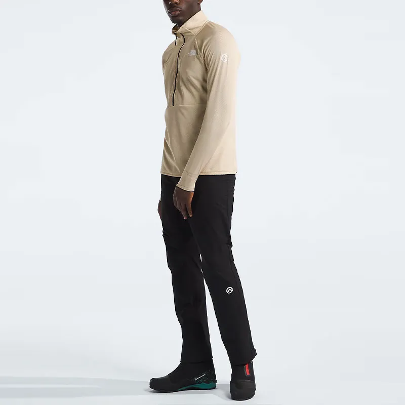 THE NORTH FACE Men’s Summit Series FUTUREFLEECE™ LT ½-Zip Sweatshirt Men's Gravel Stone Color-1
