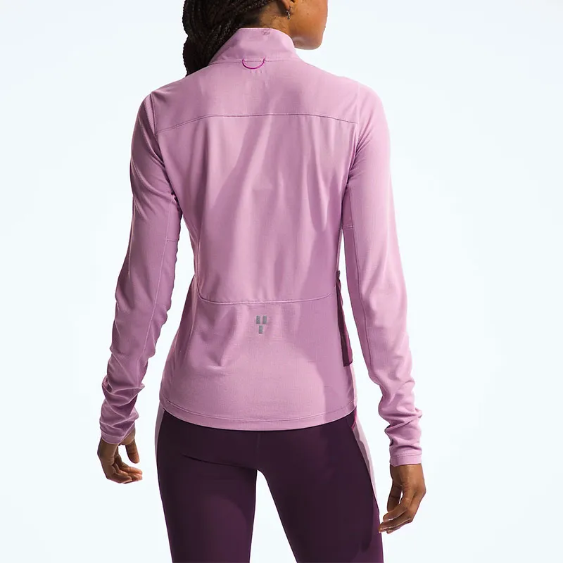 THE NORTH FACE Women's Sunriser ¼ Zip Jackets & Coats Women's Blackcurrant Purple-2