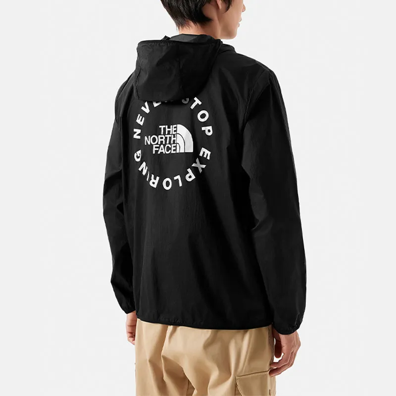 THE NORTH FACE City Outdoor Collection Breathable And Windproof Sun Protection Clothing Men's Cosmic Black-2