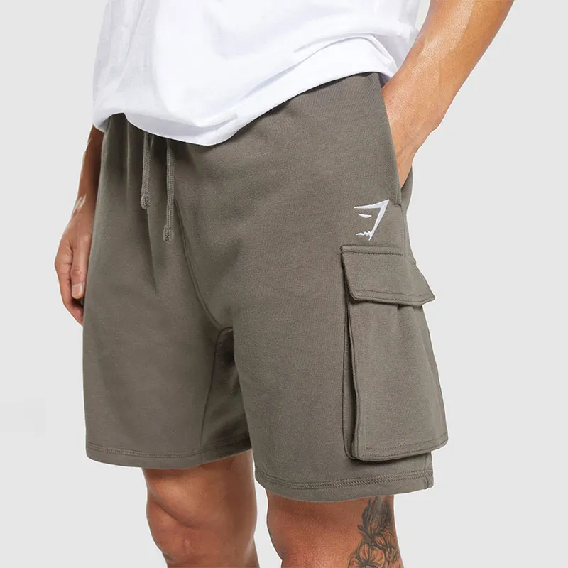 GYMSHARK CREST CARGO SHORTS Cargo Shorts Men's Camouflage Brown-2
