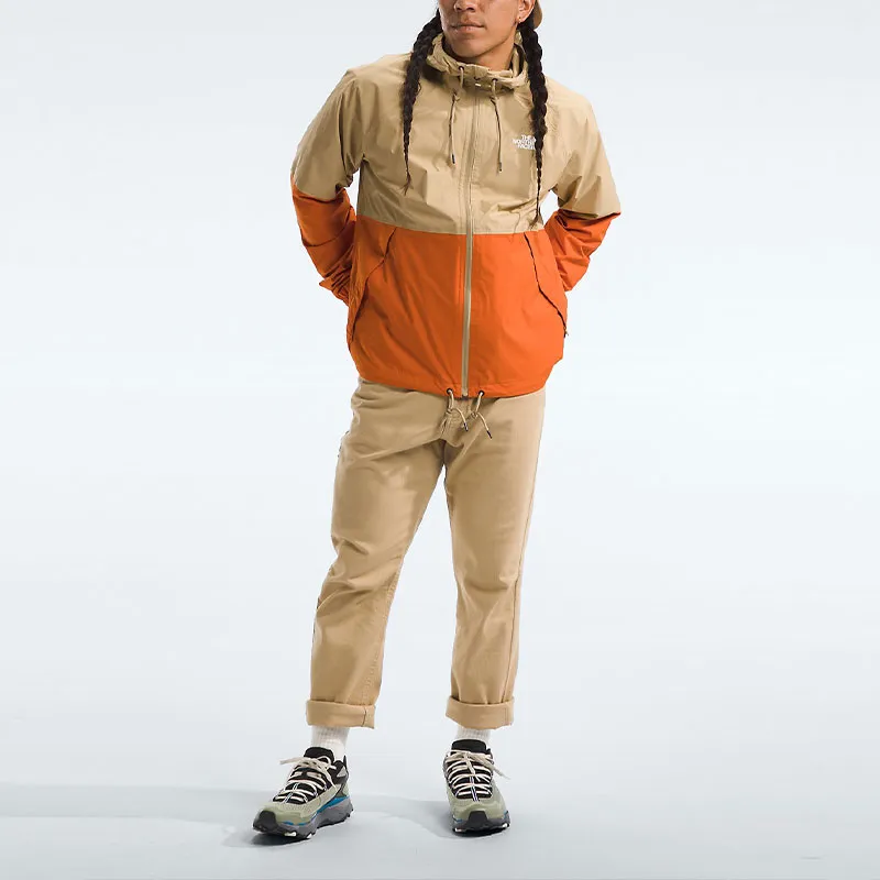 THE NORTH FACE Men's Antora Novelty Rain Jacket Jackets & Coats Men's Khaki Stone/Desert Rusty-1
