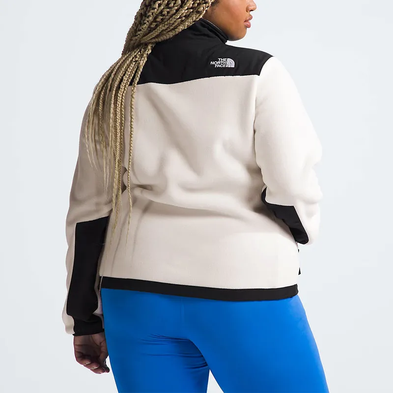 THE NORTH FACE Women's’s Plus Denali Jacket Jackets Coats Women's Black/White-4