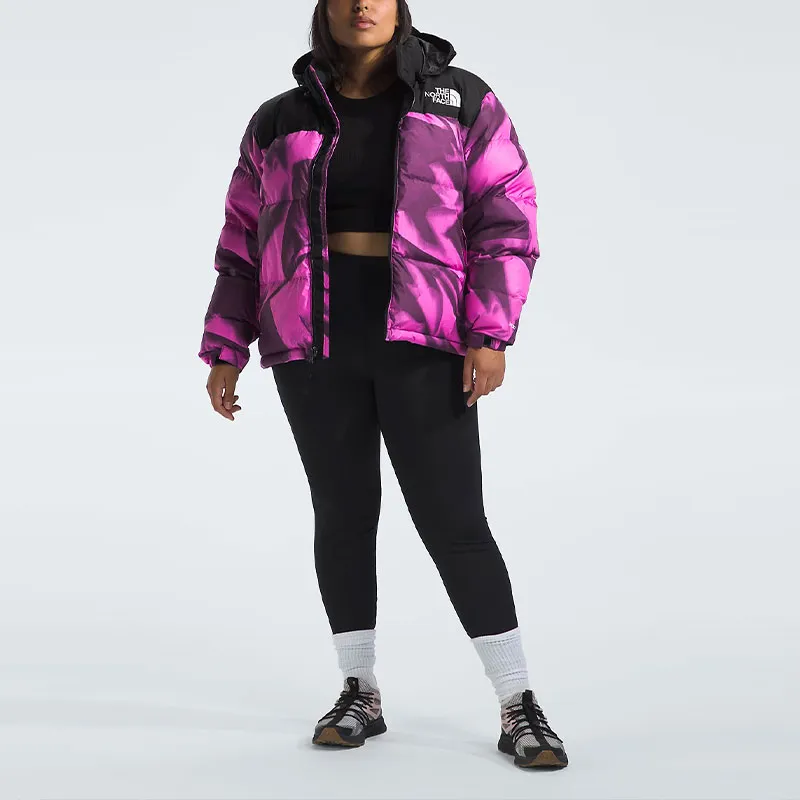 THE NORTH FACE Women's’s Plus 1996 Retro Nuptse Jacket Jackets Coats Women's Violet-1