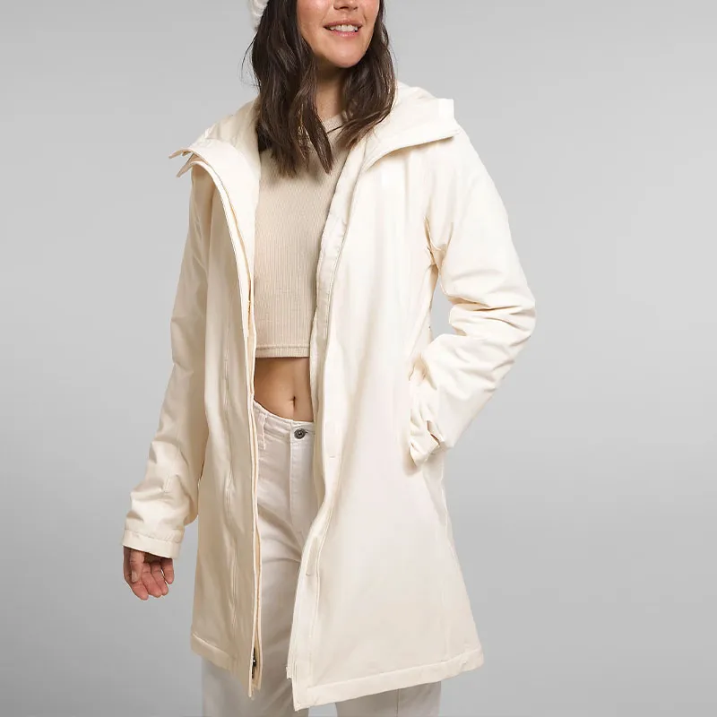 THE NORTH FACE Women's’s Shelbe Raschel Parka Jackets Coats Women's Gardenia White-2