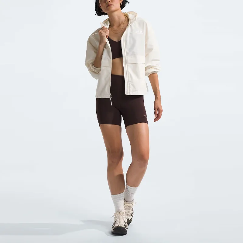 THE NORTH FACE Women's TNF™ Easy Wind Full Zip Jacket Jackets & Coats Women's White-2