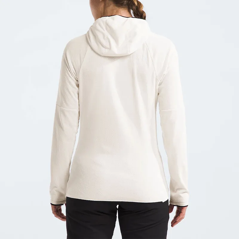 THE NORTH FACE Women's’s Summit Series FUTUREFLEECE™ Full-Zip Hoodie Jackets Coats Women's White-3