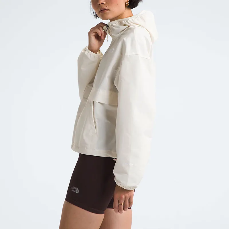 THE NORTH FACE Women's TNF™ Easy Wind Full Zip Jacket Jackets & Coats Women's White-4