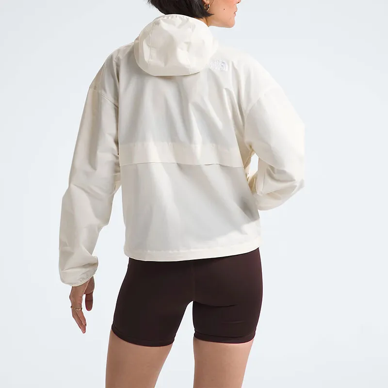THE NORTH FACE Women's TNF™ Easy Wind Full Zip Jacket Jackets & Coats Women's White-3