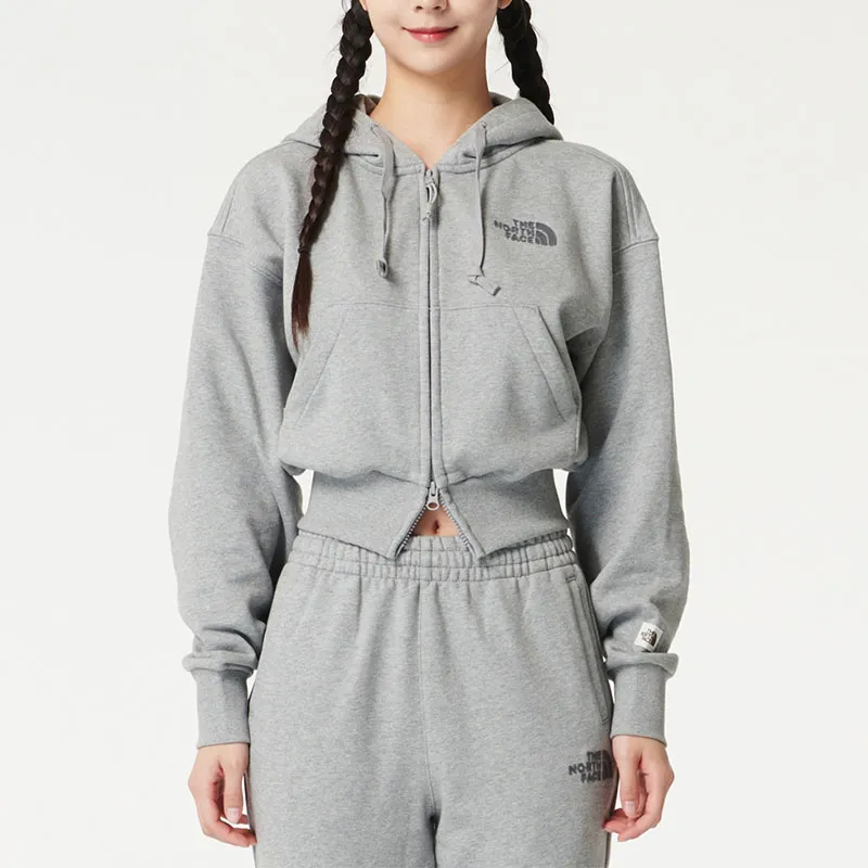 THE NORTH FACE Sweatshirt Unisex Gray-4