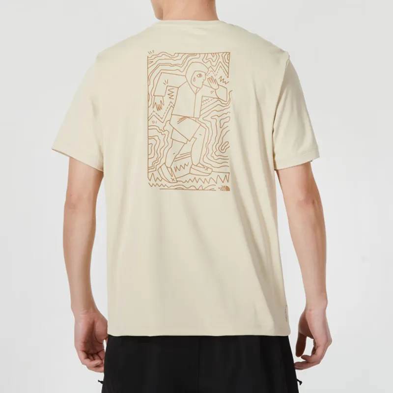 THE NORTH FACE T Shirt Men's Beige-2