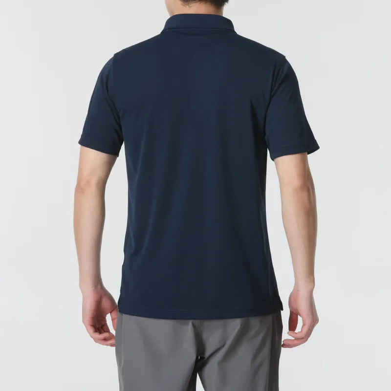 Columbia Polo Shirt Men's Marine Blue-2