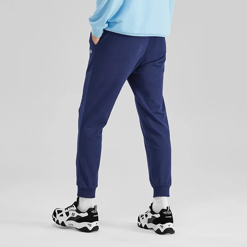 Skechers Colorful Knitted Sports Pants Men's Medieval Blue-3
