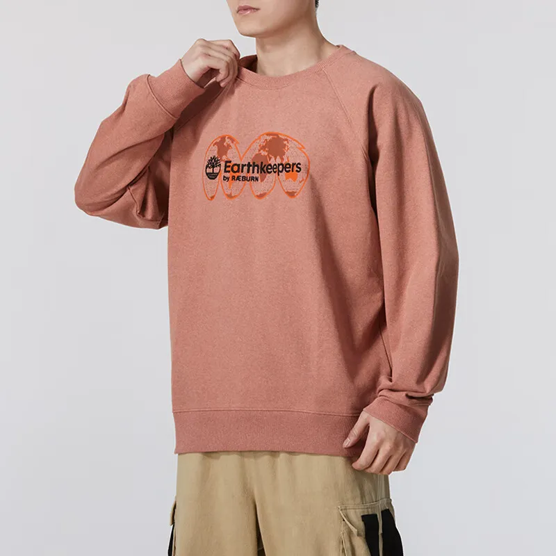 Timberland Sweatshirt Men's Spicy Sauce Red-2