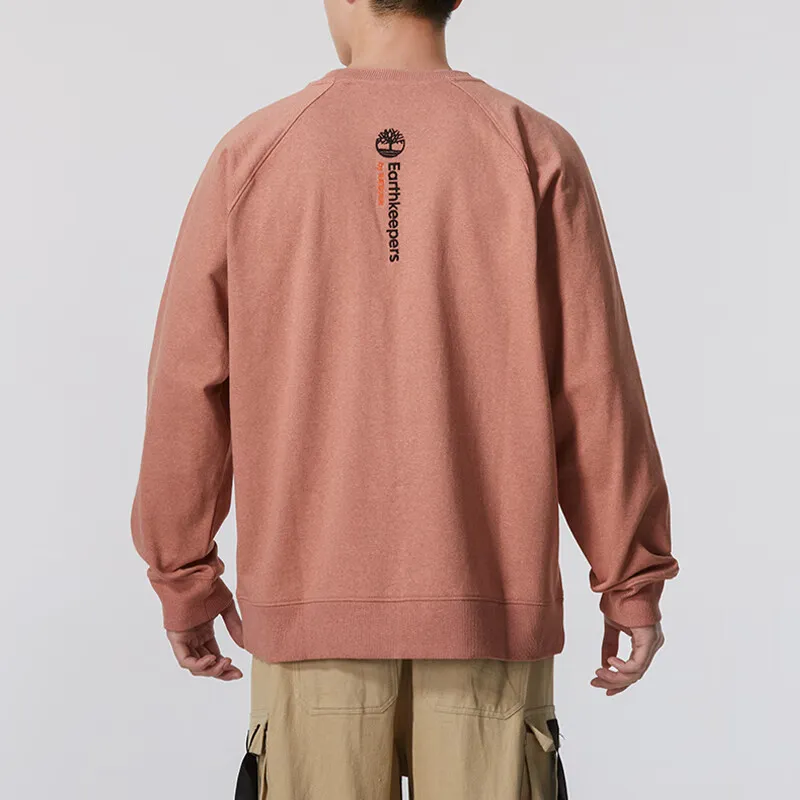 Timberland Sweatshirt Men's Spicy Sauce Red-3